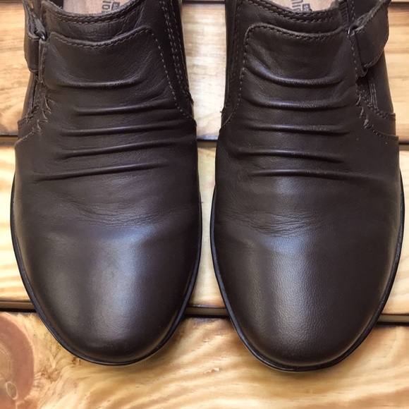 Clarks Everlay Coda Brown Leather Loafers Slip-On Shoes / 13288 / Size 9 - Picture 3 of 10